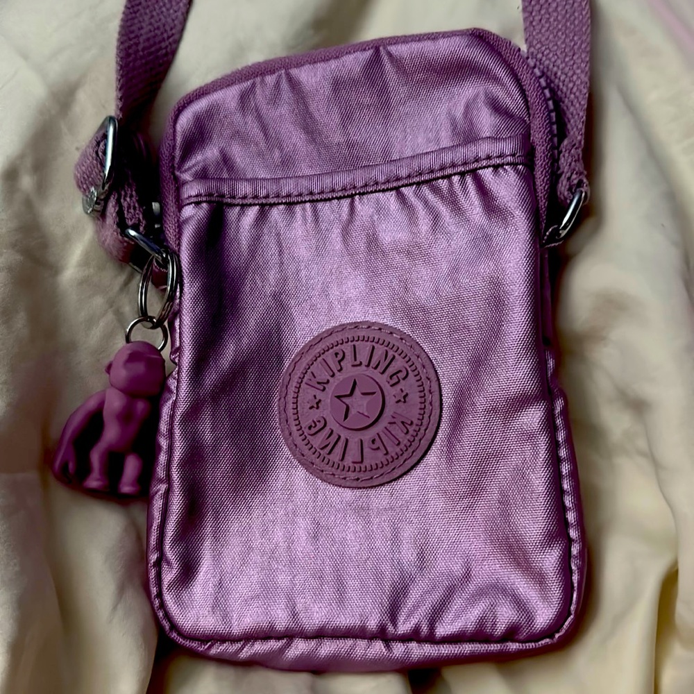 Kipling Tally Cell Phone Crossbody with adjustable strap and removable key ring